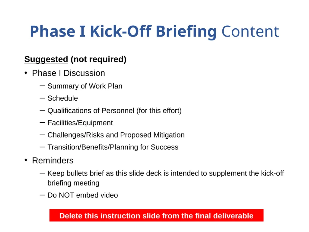 Department of the Navy SBIR/STTR Kick-Off Briefing - slide 6 of 12