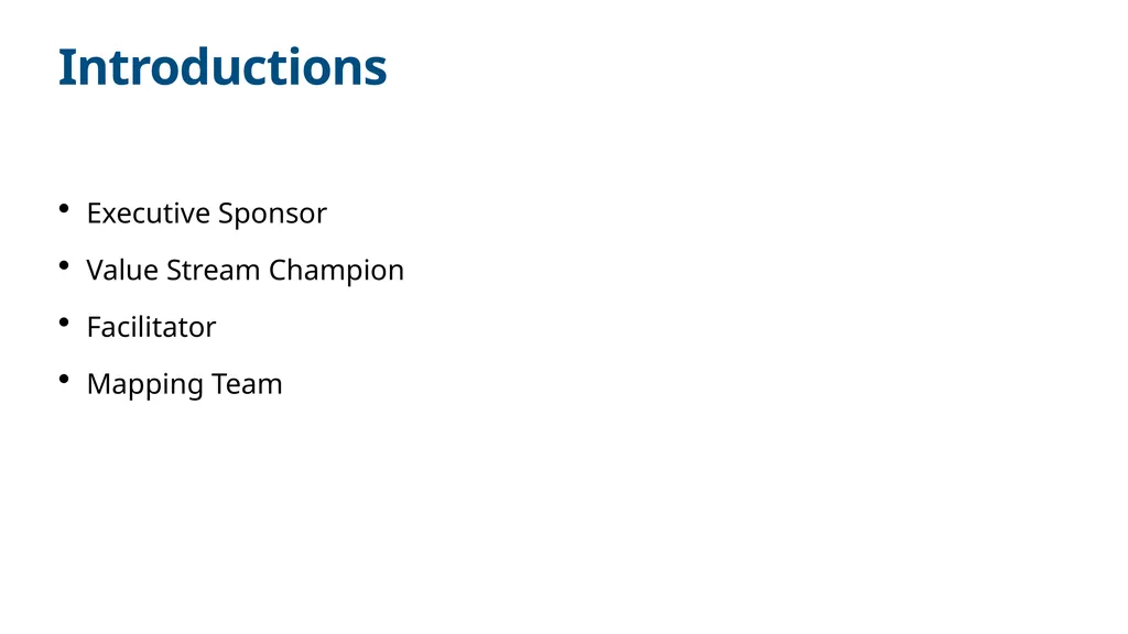 Your Name and Date Here Value Stream Mapping - slide 3 of 26