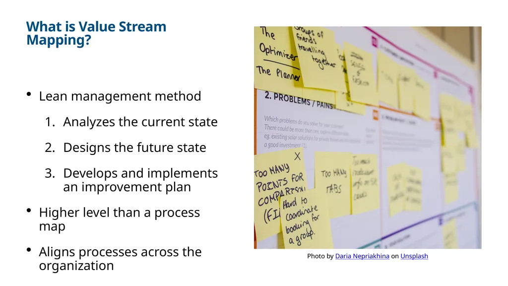 Your Name and Date Here Value Stream Mapping - slide 6 of 26