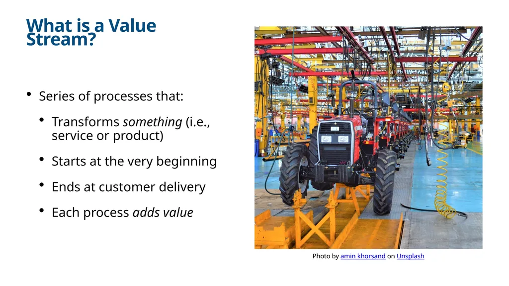 Your Name and Date Here Value Stream Mapping - slide 5 of 26