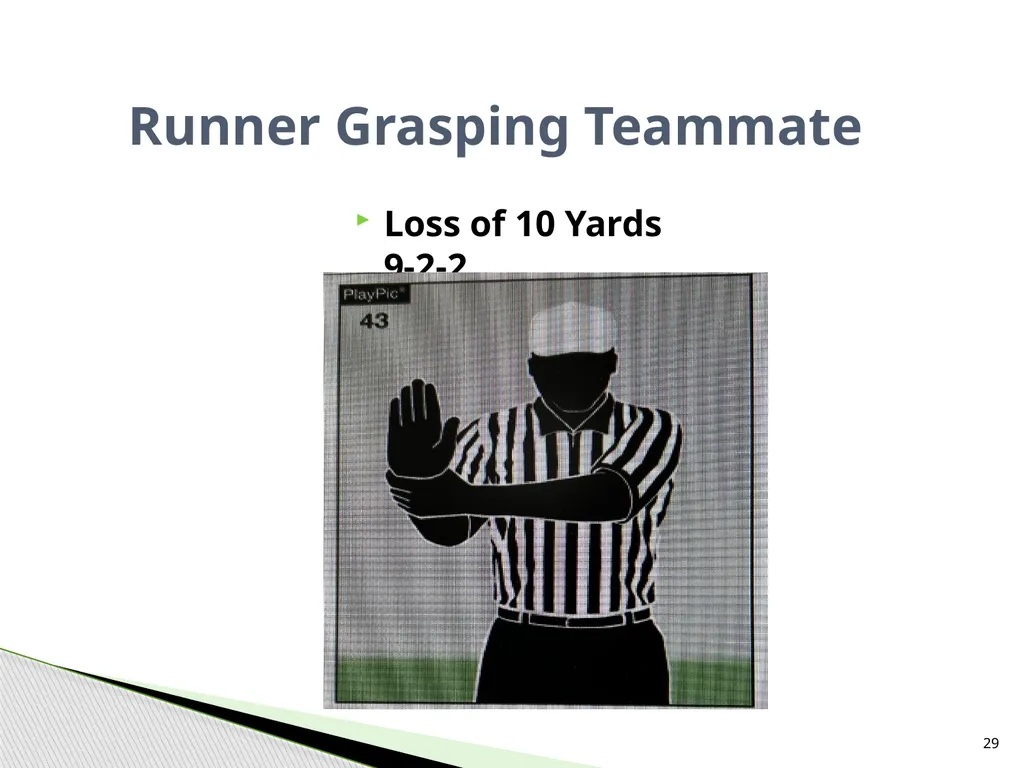 NFHS Standard Penalty Summary Created by Garry - slide 29 of 68