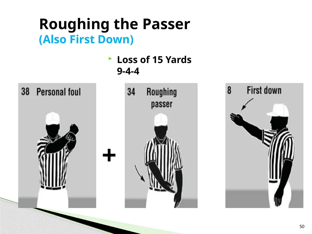 NFHS Standard Penalty Summary Created by Garry - slide 50 of 68