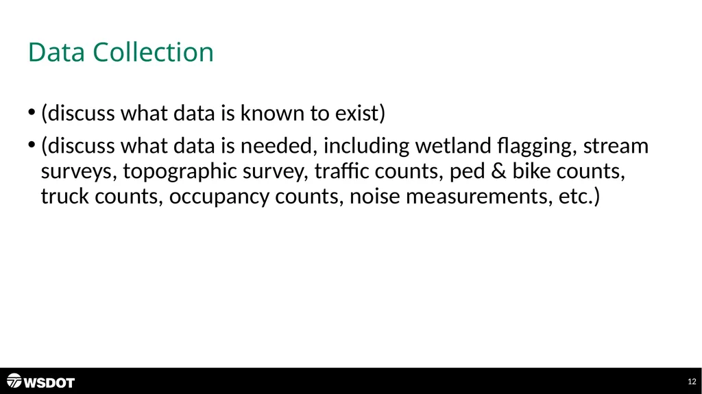Project Title Kick-Off Team Meeting Wednesday, - slide 12 of 14