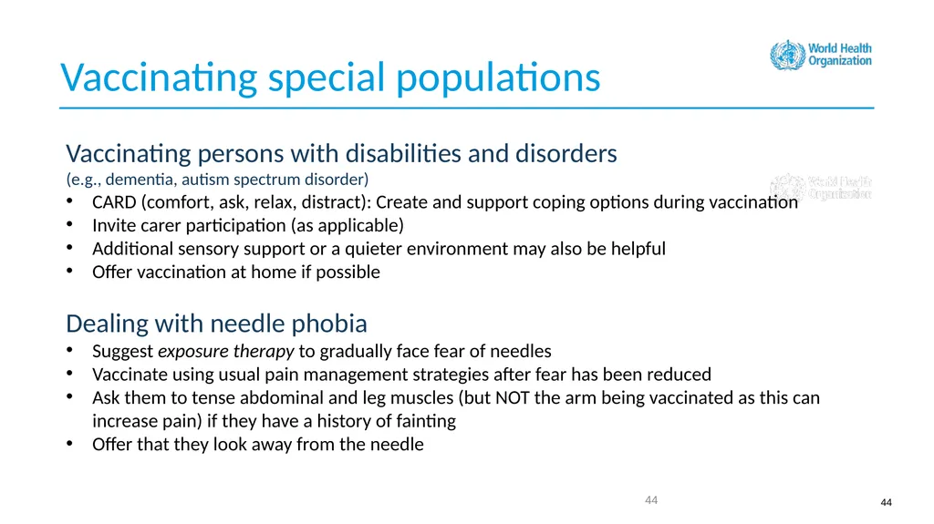 How to use this resource NOTES FOR FACILITATOR. - slide 44 of 53