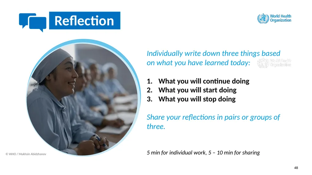 How to use this resource NOTES FOR FACILITATOR. - slide 48 of 53