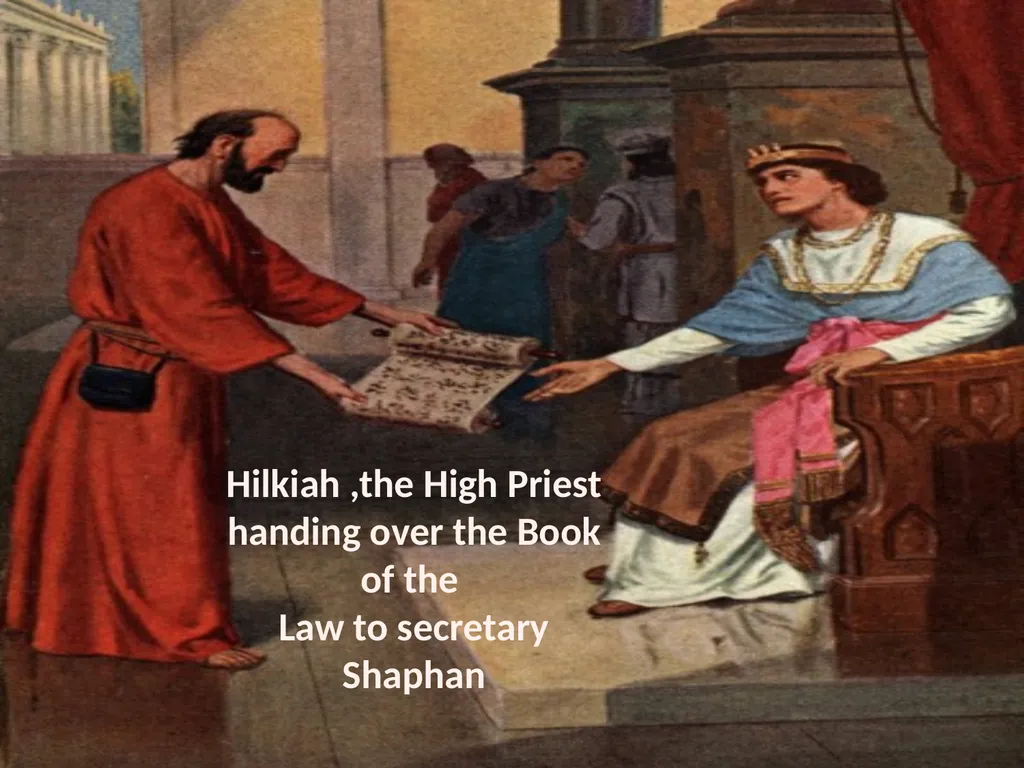 King Josiah Anointed as the King of Judah in his - slide 8 of 16