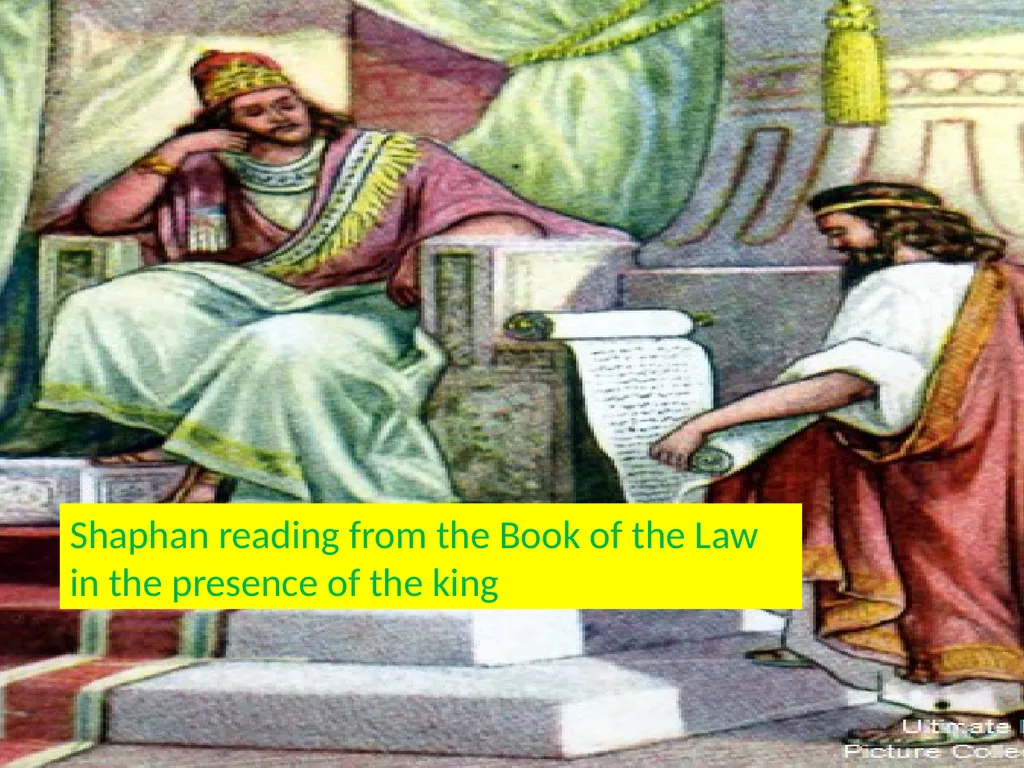 King Josiah Anointed as the King of Judah in his - slide 10 of 16