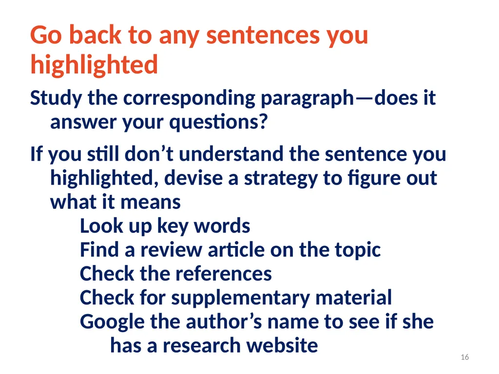 How to Read a Physics Paper—The Four i’s +1 Celia - slide 16 of 20