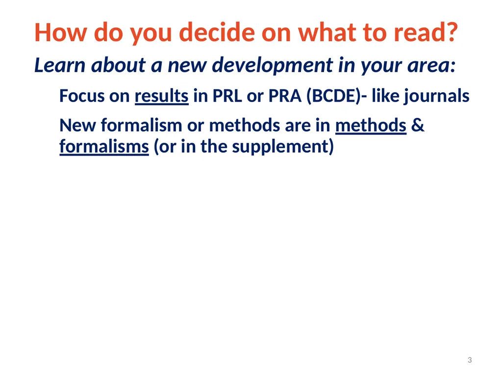 How to Read a Physics Paper—The Four i’s +1 Celia - slide 3 of 20