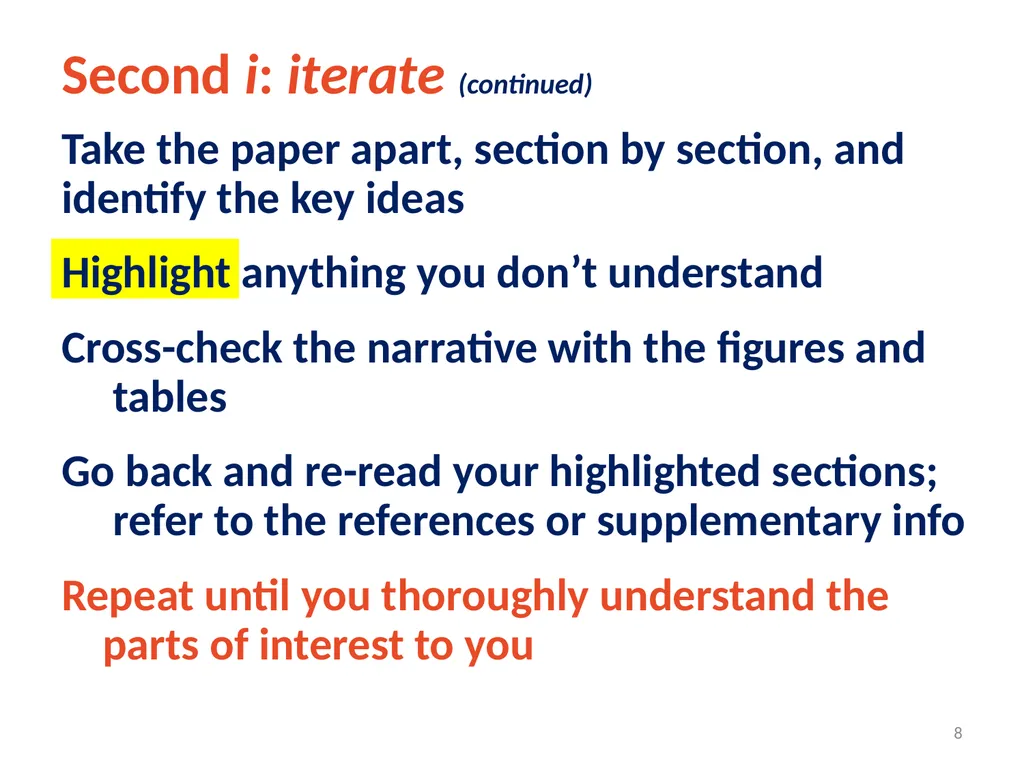 How to Read a Physics Paper—The Four i’s +1 Celia - slide 8 of 20