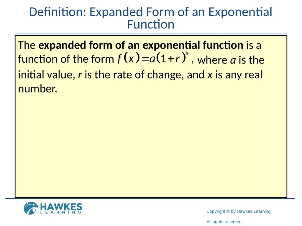 Section 5.7 Exponential and Logarithmic Functions - slide 11 of 55