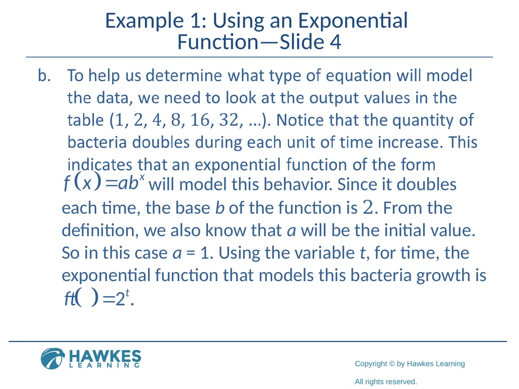 Section 5.7 Exponential and Logarithmic Functions - slide 8 of 55