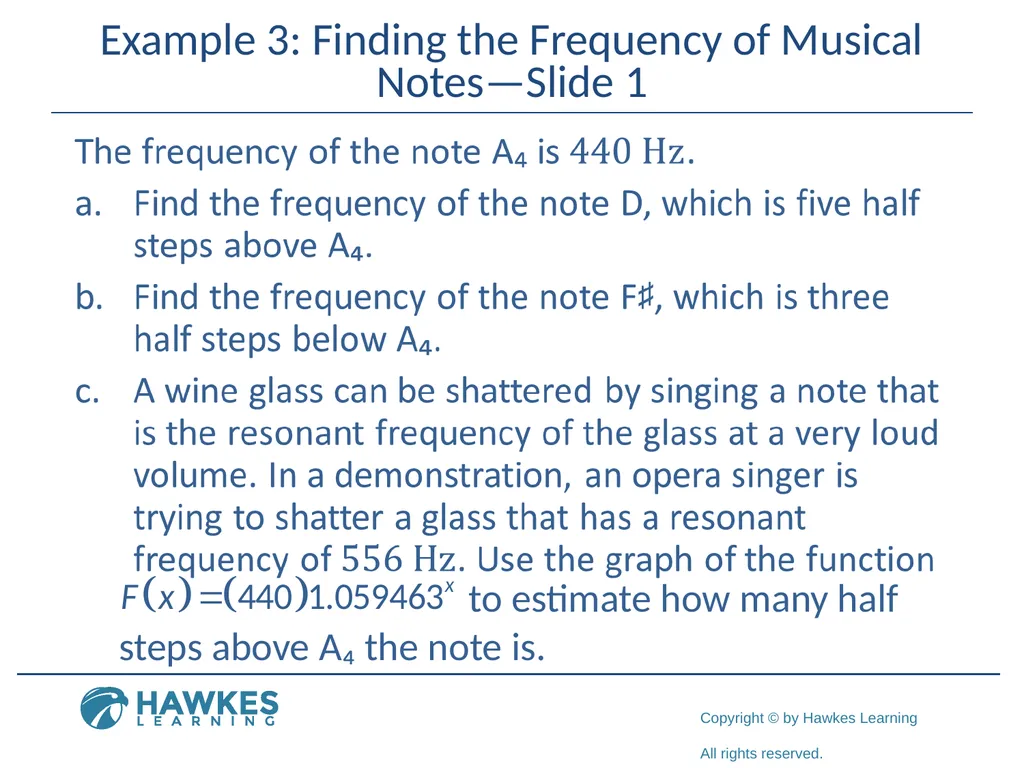 Section 5.7 Exponential and Logarithmic Functions - slide 25 of 55