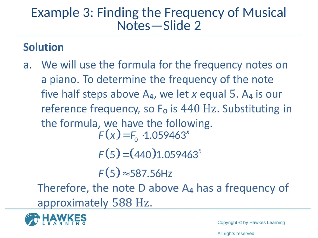 Section 5.7 Exponential and Logarithmic Functions - slide 26 of 55