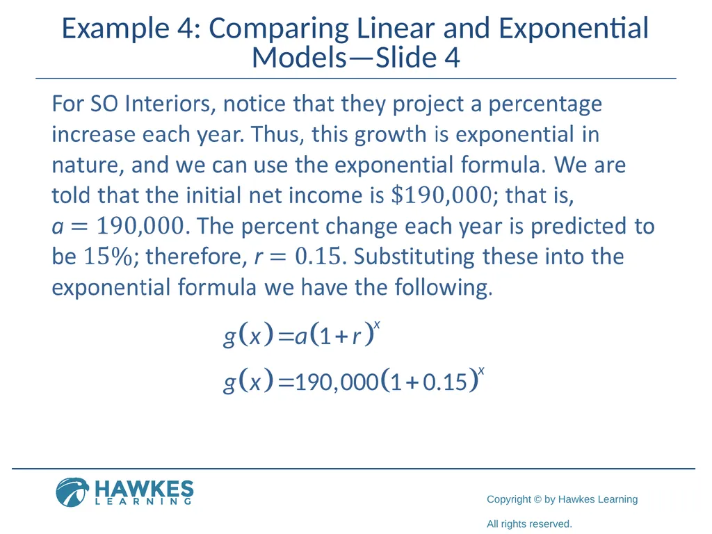 Section 5.7 Exponential and Logarithmic Functions - slide 34 of 55