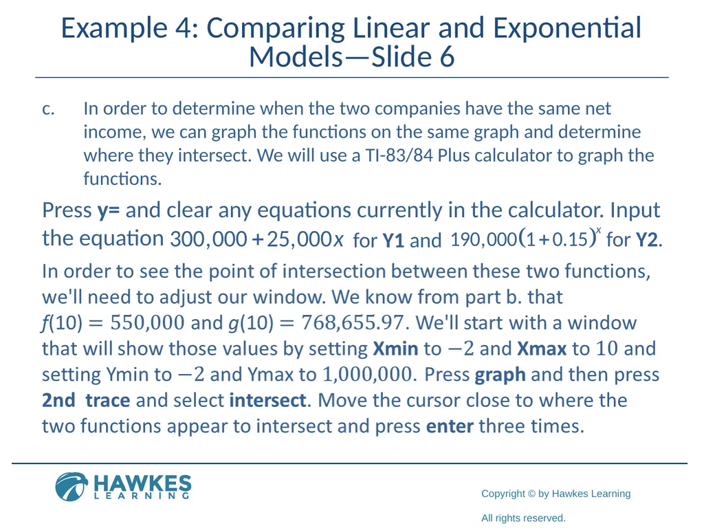 Section 5.7 Exponential and Logarithmic Functions - slide 36 of 55