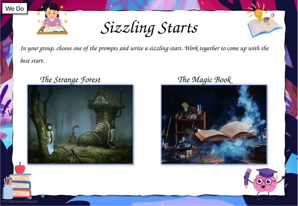 Sizzling Starts Lesson Objectives By the end of - slide 9 of 10