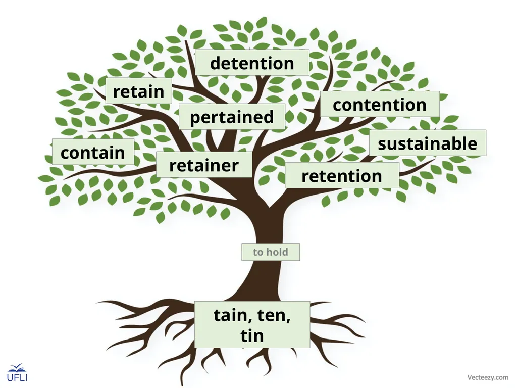 Morpheme Trees Activity: Review the meanings of - slide 21 of 22