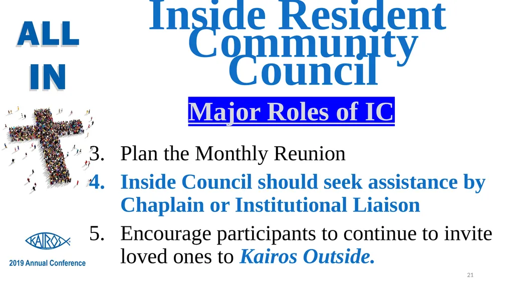 Shine!! 1 Sarah Holwager, Institutional Liaison - slide 21 of 23