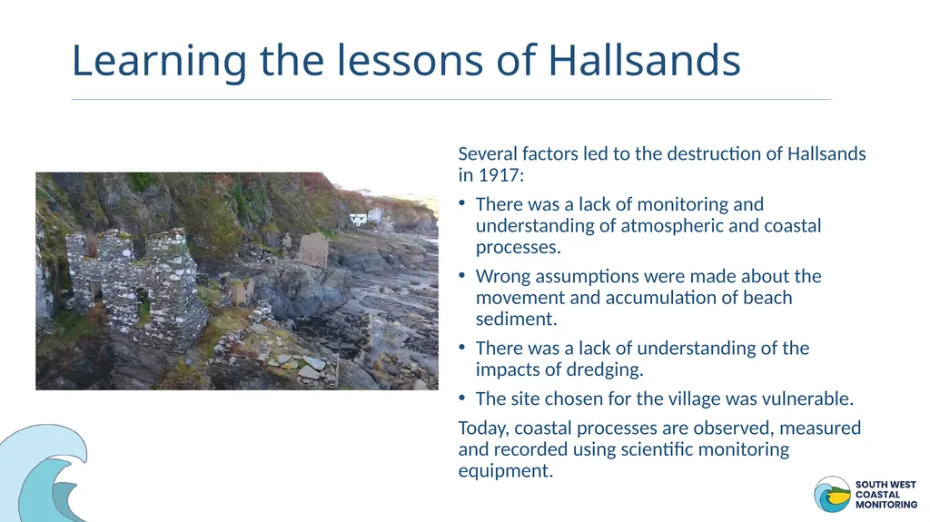 The Dynamic Coast….. South West Coastal Monitoring - slide 2 of 15