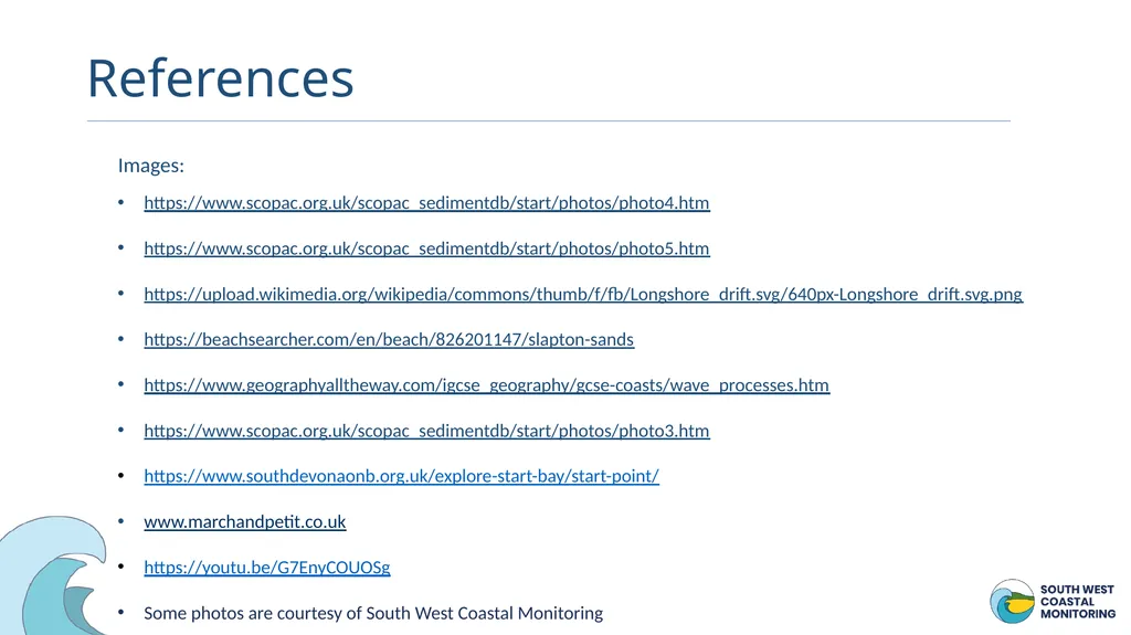 The Dynamic Coast….. South West Coastal Monitoring - slide 14 of 15
