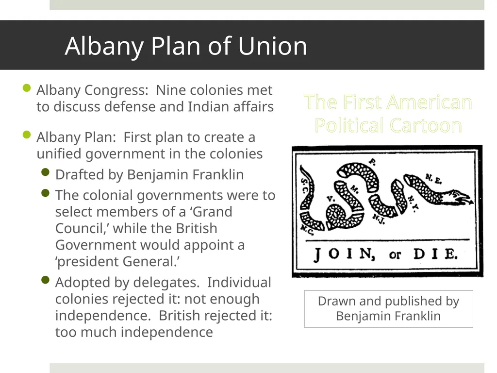 The Colonies Before War Characteristics of 18th - slide 14 of 20