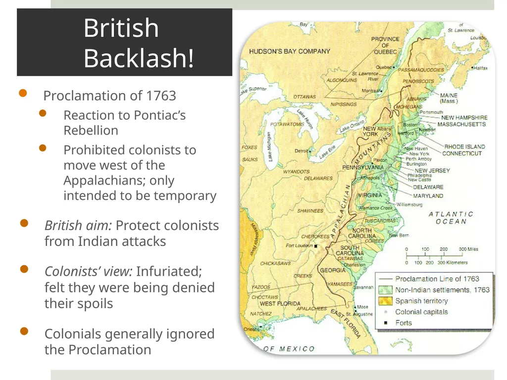 The Colonies Before War Characteristics of 18th - slide 19 of 20