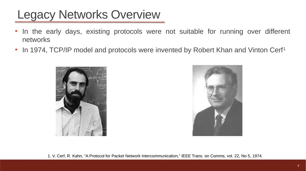 1 High-speed Networks, Cybersecurity, and - slide 9 of 27