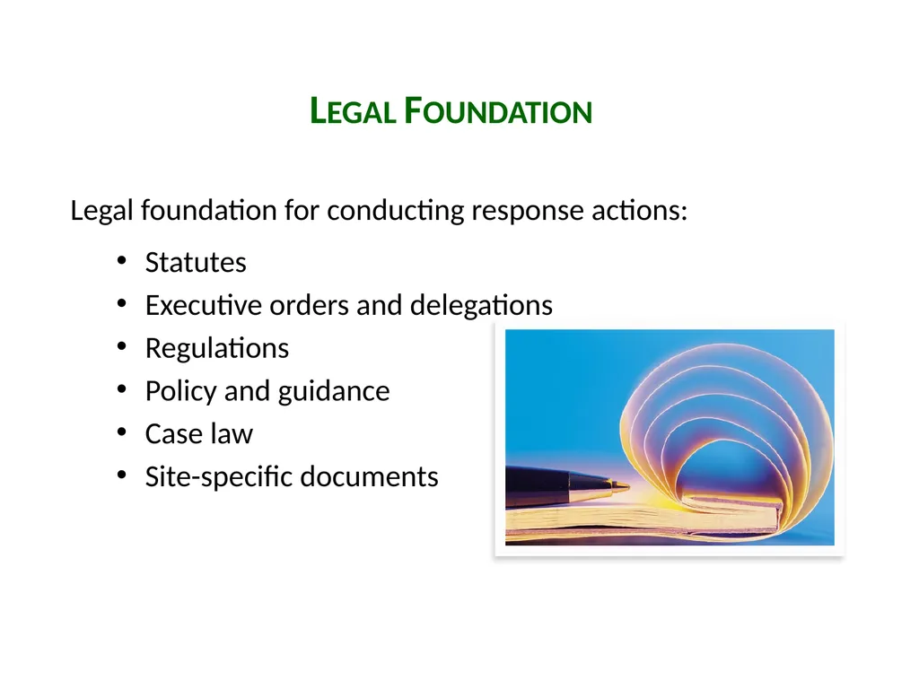 Introduction to CERCLA Session 1 Carlyn Winter - slide 3 of 25
