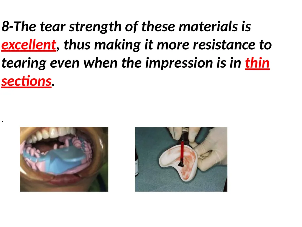 Elastomeric Impression Materials Dr. Manar Nazhat - slide 13 of 24
