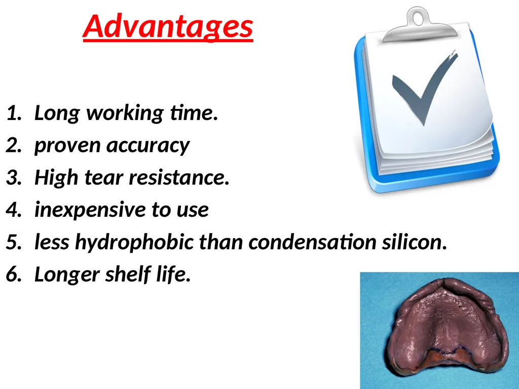Elastomeric Impression Materials Dr. Manar Nazhat - slide 22 of 24