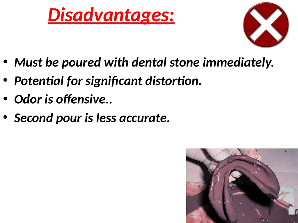 Elastomeric Impression Materials Dr. Manar Nazhat - slide 23 of 24