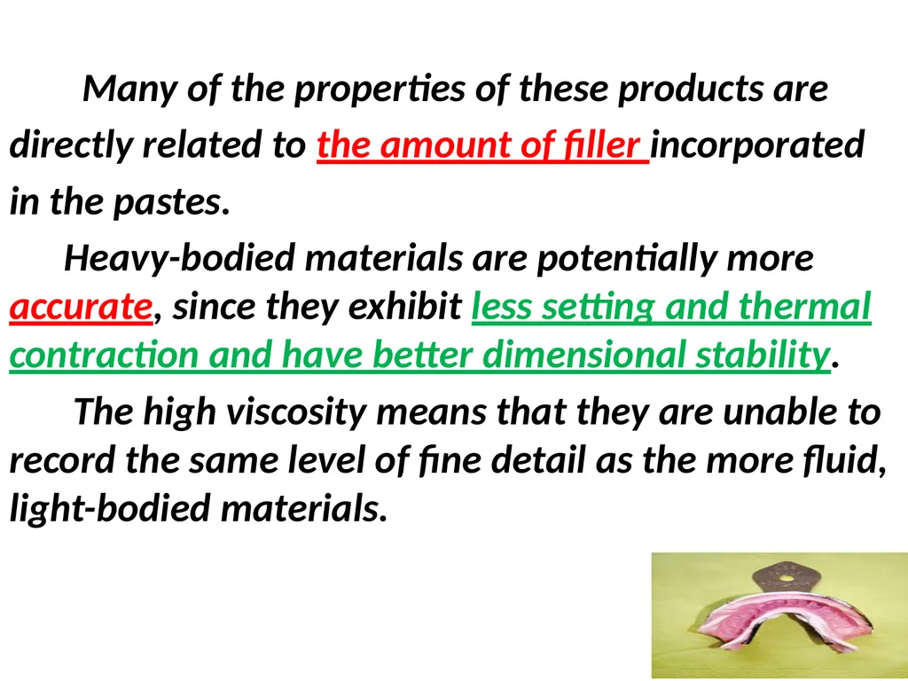 Elastomeric Impression Materials Dr. Manar Nazhat - slide 14 of 24