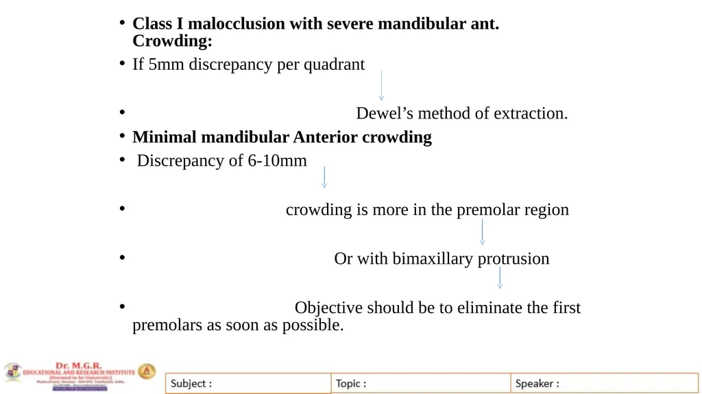 Topic : INTERCEPTIVE ORTHODONTICS-II Subject Code - slide 22 of 56