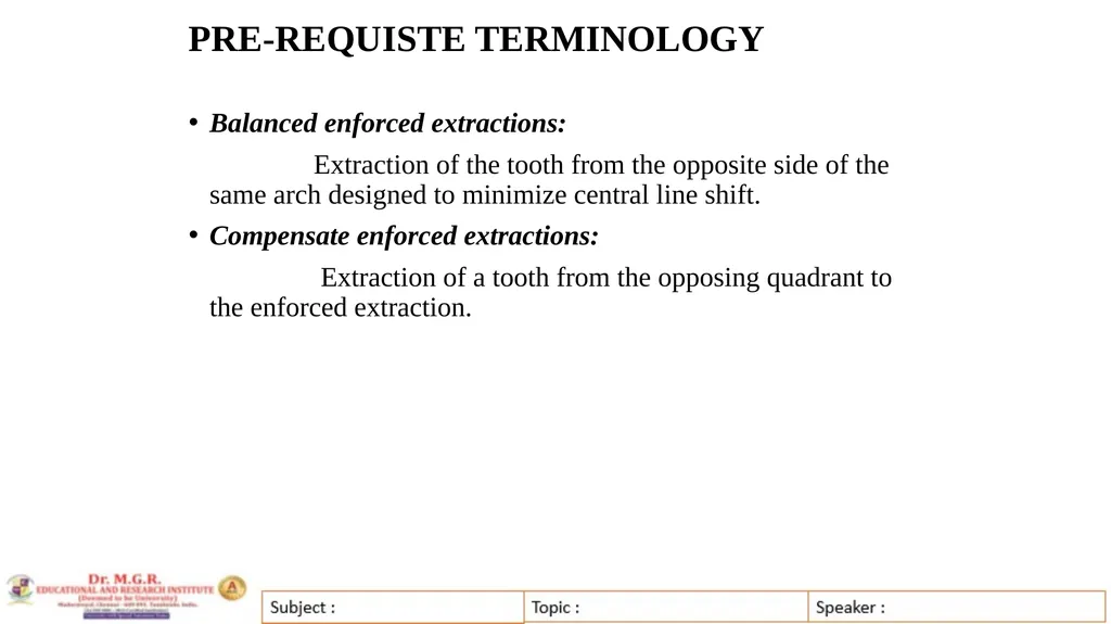 Topic : INTERCEPTIVE ORTHODONTICS-II Subject Code - slide 8 of 56