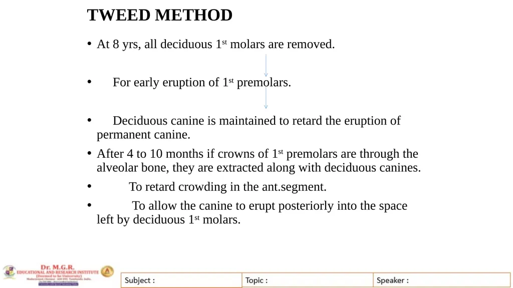 Topic : INTERCEPTIVE ORTHODONTICS-II Subject Code - slide 20 of 56