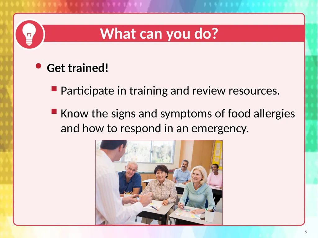 Voluntary Guidelines for Managing Food Allergies - slide 6 of 19