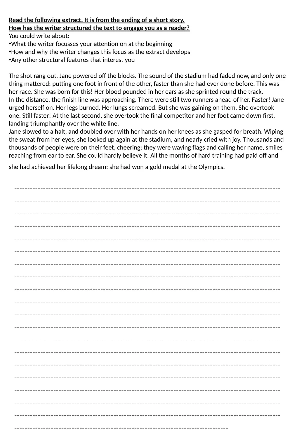 Teaching Structure – a one stop shop Structure and - slide 14 of 31