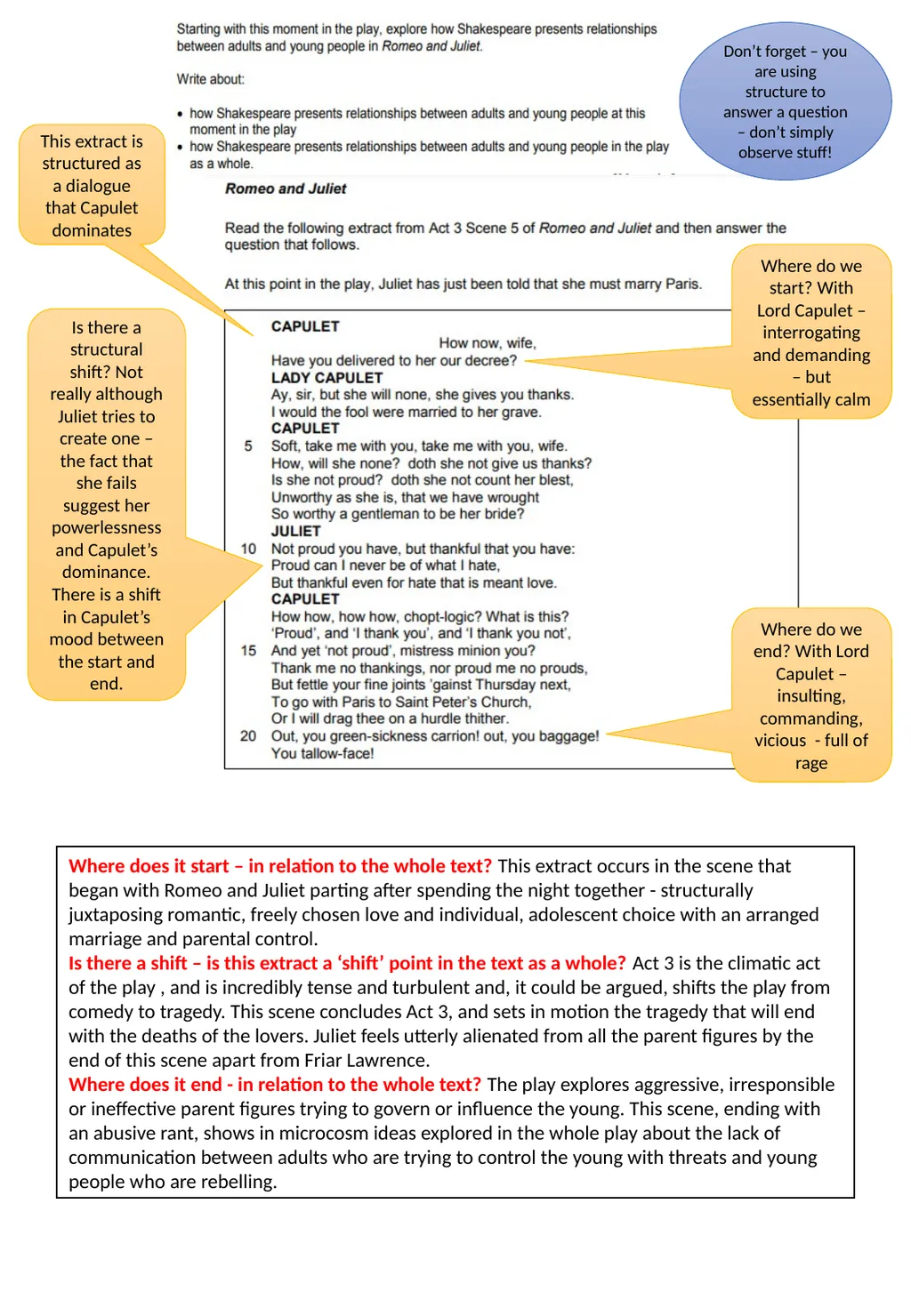 Teaching Structure – a one stop shop Structure and - slide 23 of 31