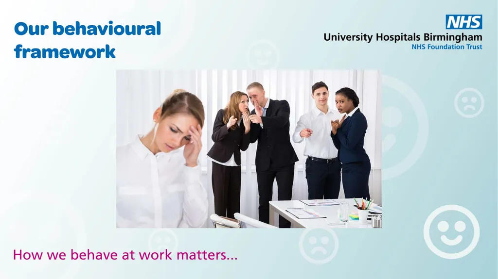 How We Behave Matters Team Session ​ Objectives - slide 14 of 18