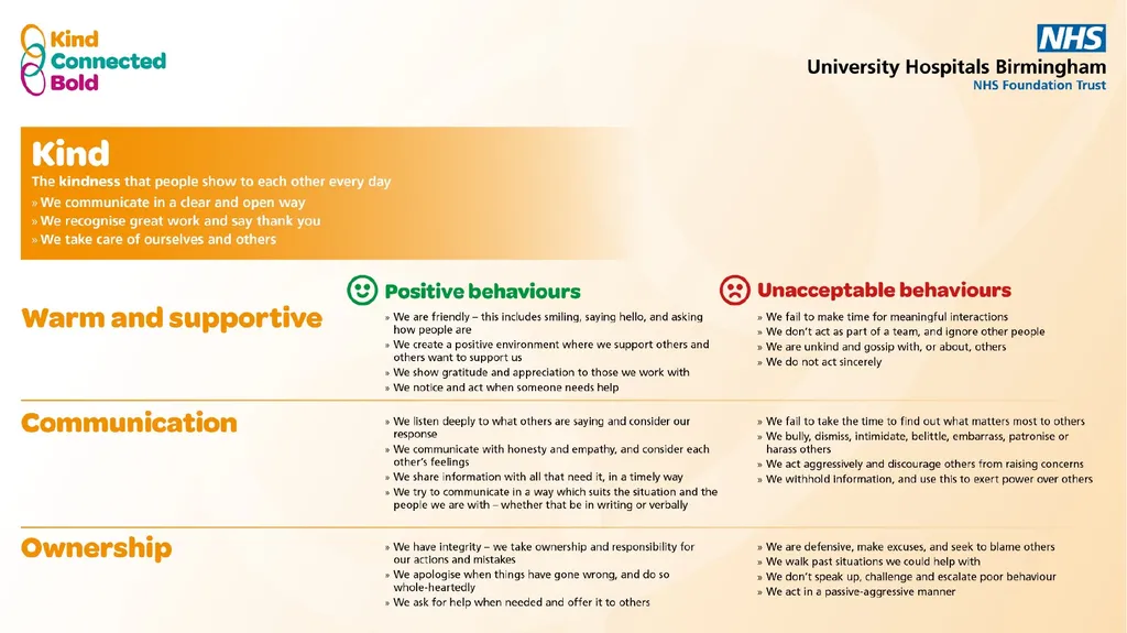 How We Behave Matters Team Session ​ Objectives - slide 5 of 18