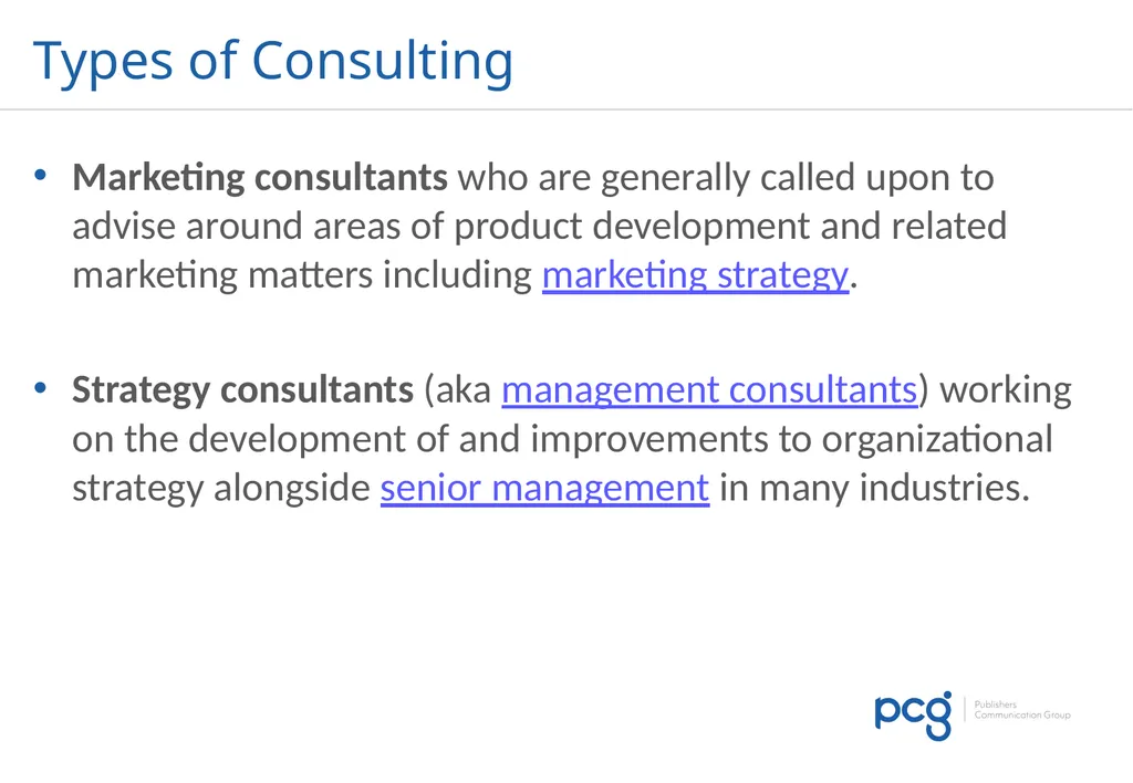 When you can’t do it yourself….. Consultants and - slide 8 of 17