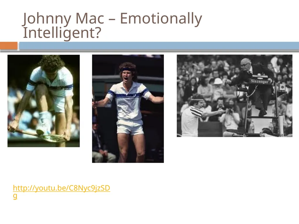Emotional Intelligence Emotional Intelligence (EI) - slide 4 of 26