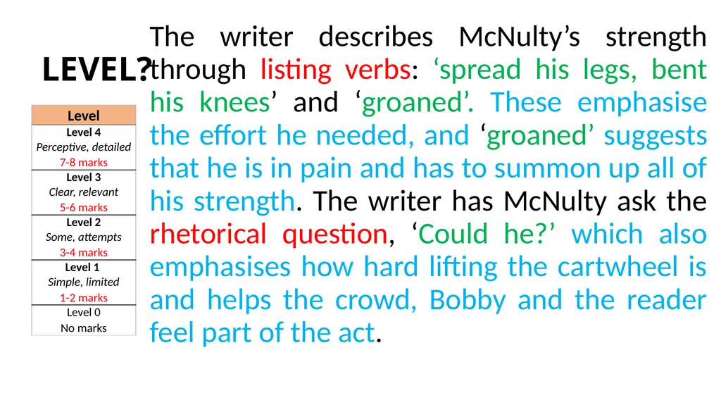 The Fire Eaters WALT: understand how to read and - slide 17 of 56