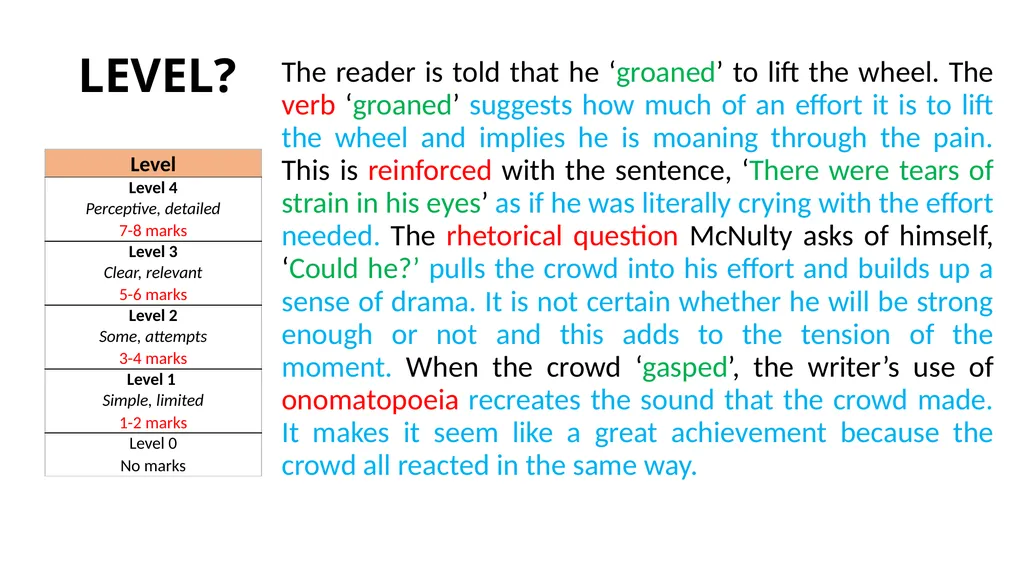 The Fire Eaters WALT: understand how to read and - slide 18 of 56