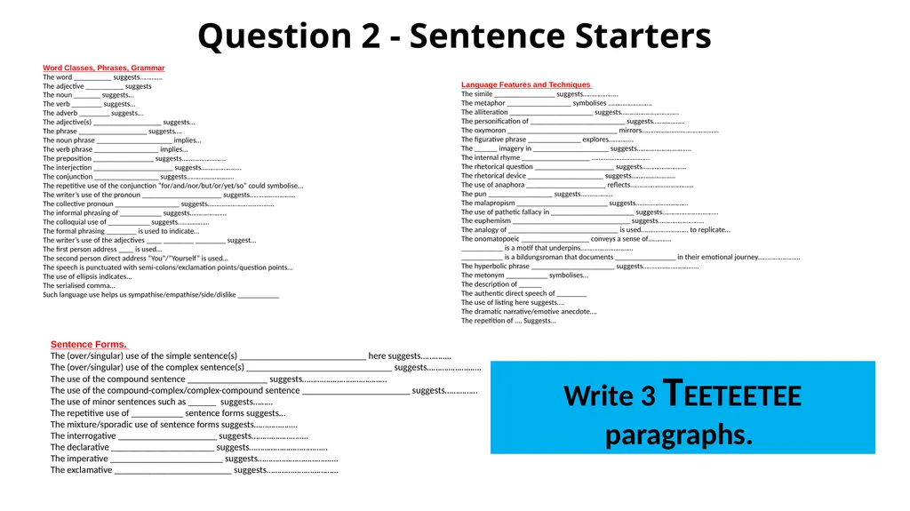 The Fire Eaters WALT: understand how to read and - slide 14 of 56