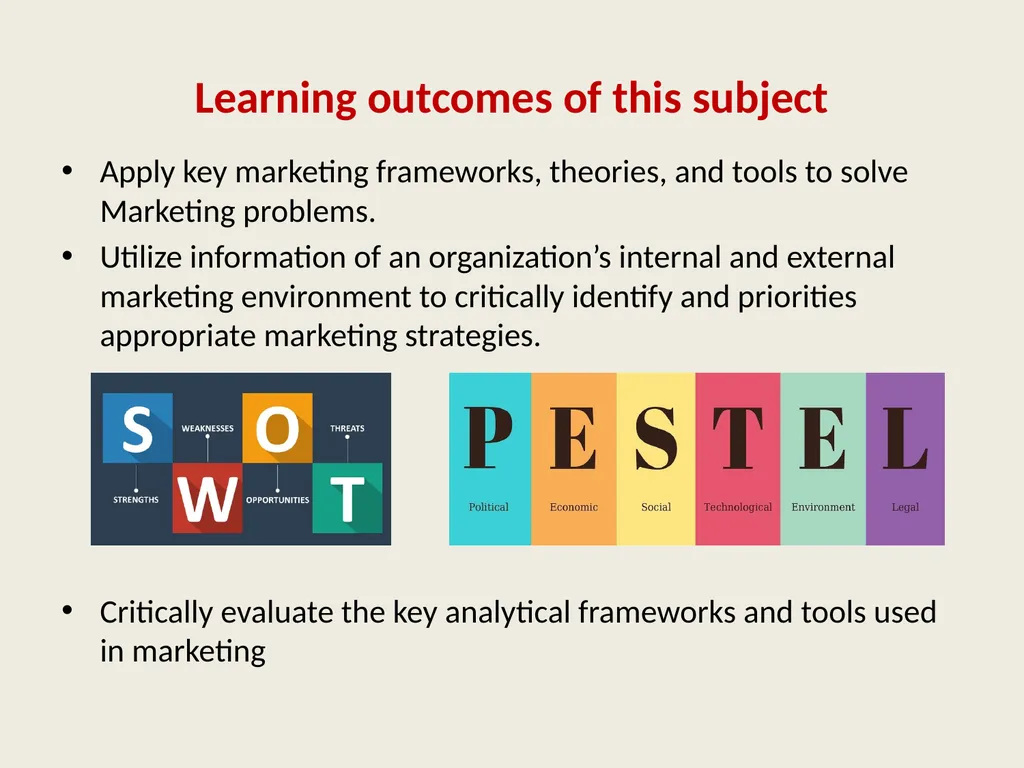 Marketing I Aviation & Mechatronics Engineering - slide 4 of 17