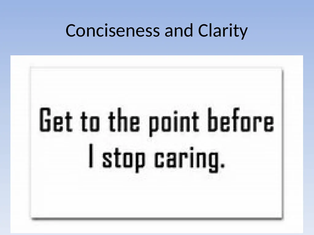 EFFECTIVE REPORT WRITING Performance Objectives - slide 45 of 73