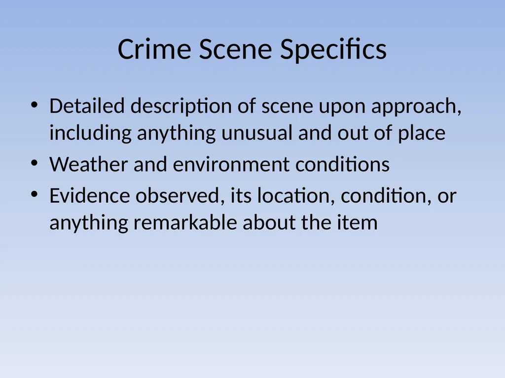 EFFECTIVE REPORT WRITING Performance Objectives - slide 22 of 73