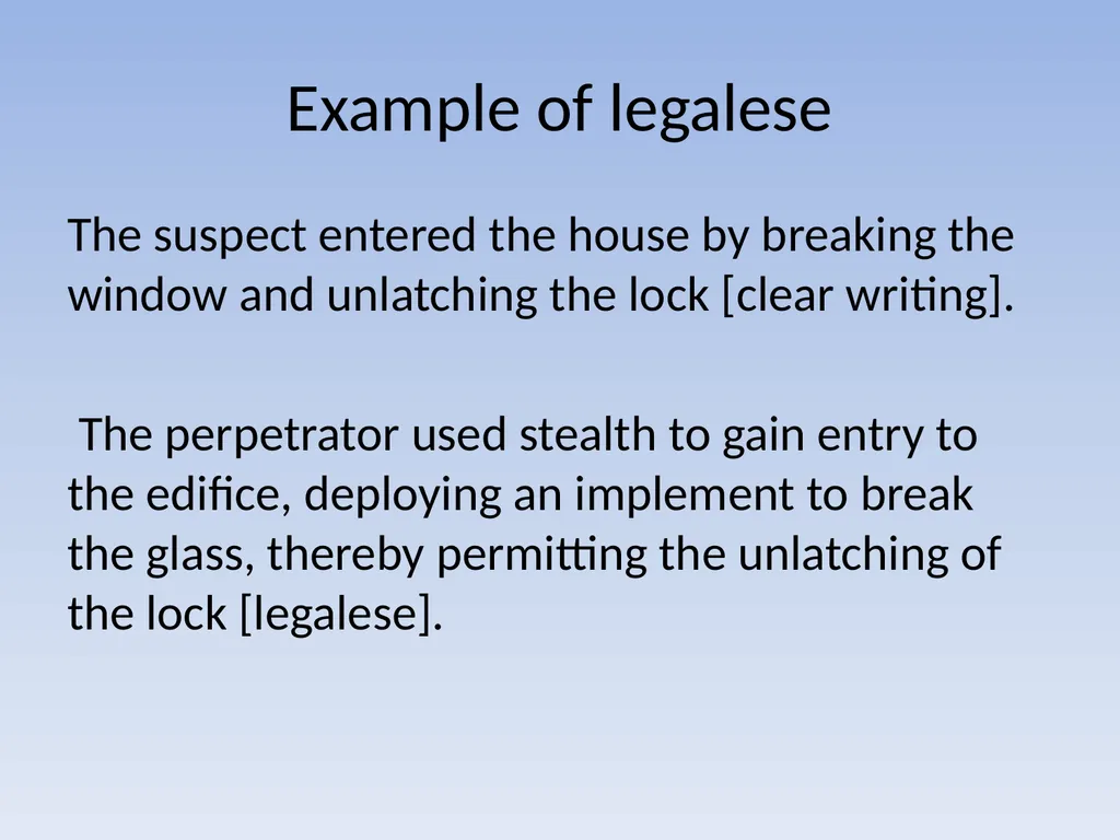 EFFECTIVE REPORT WRITING Performance Objectives - slide 42 of 73